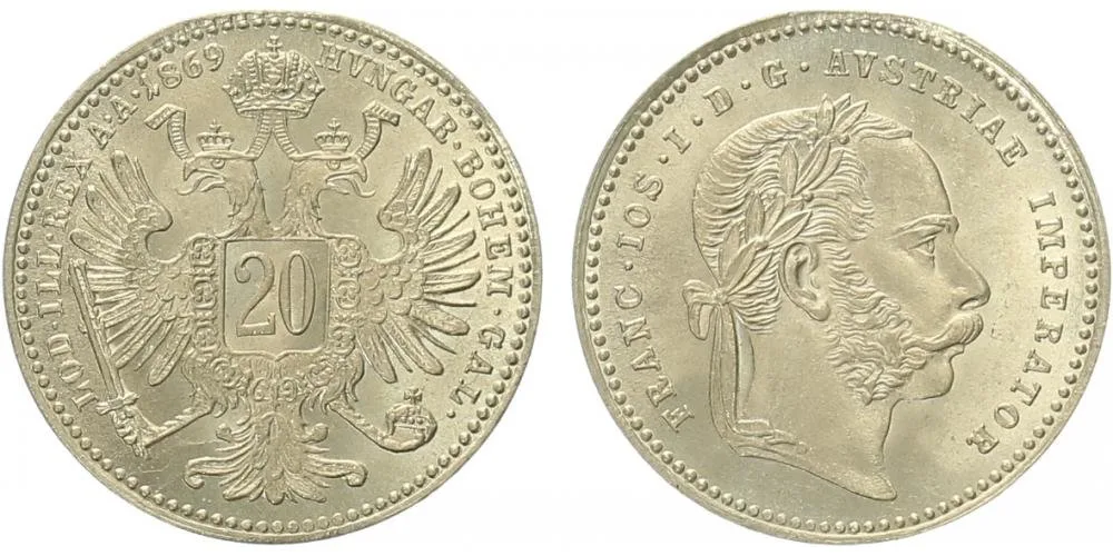 Rakouská a spolková měna, 1857 - 1892 — 1