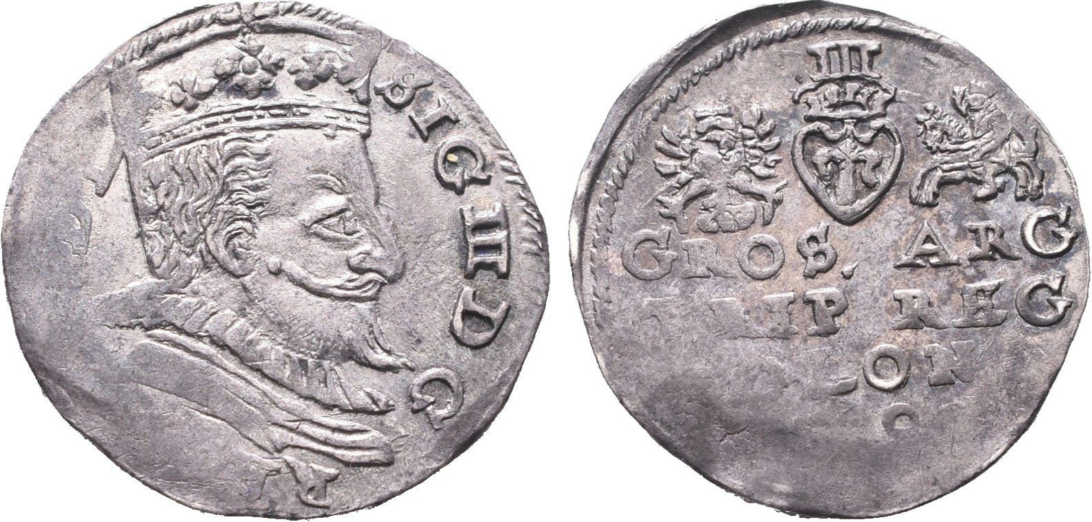 Polsko, III Groš 1598, Bydhošť