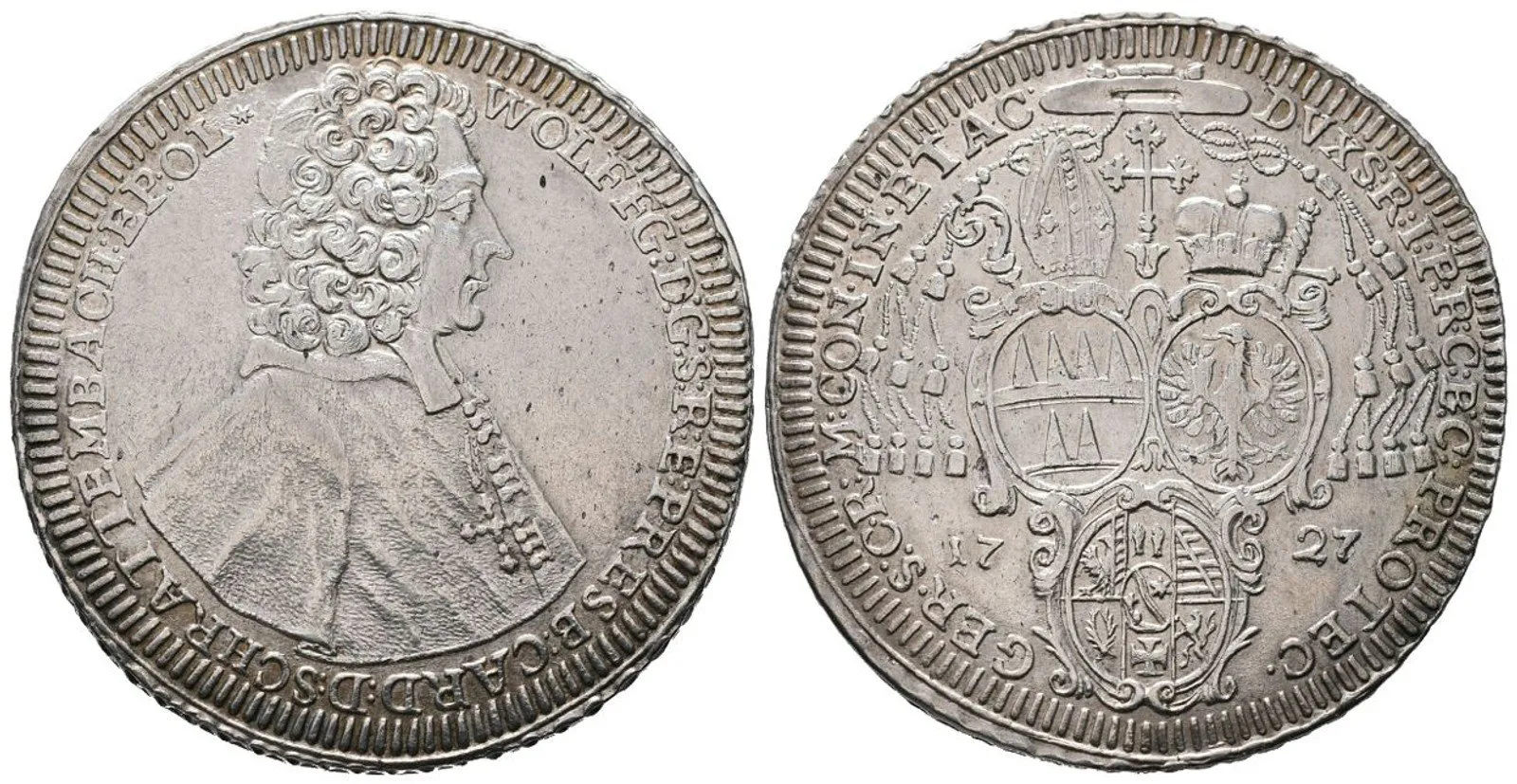 Olomouc - biskupství, Wolfgang von Schrattenbach, 1711 - 1738 — 1
