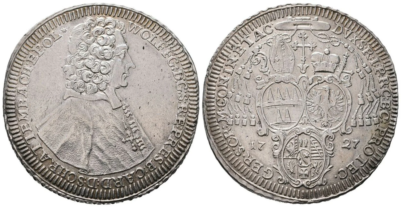 Olomouc - biskupství, Wolfgang von Schrattenbach, 1711 - 1738 — 1
