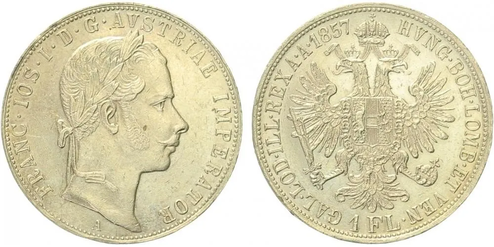 Rakouská a spolková měna, 1857 - 1892 — 1