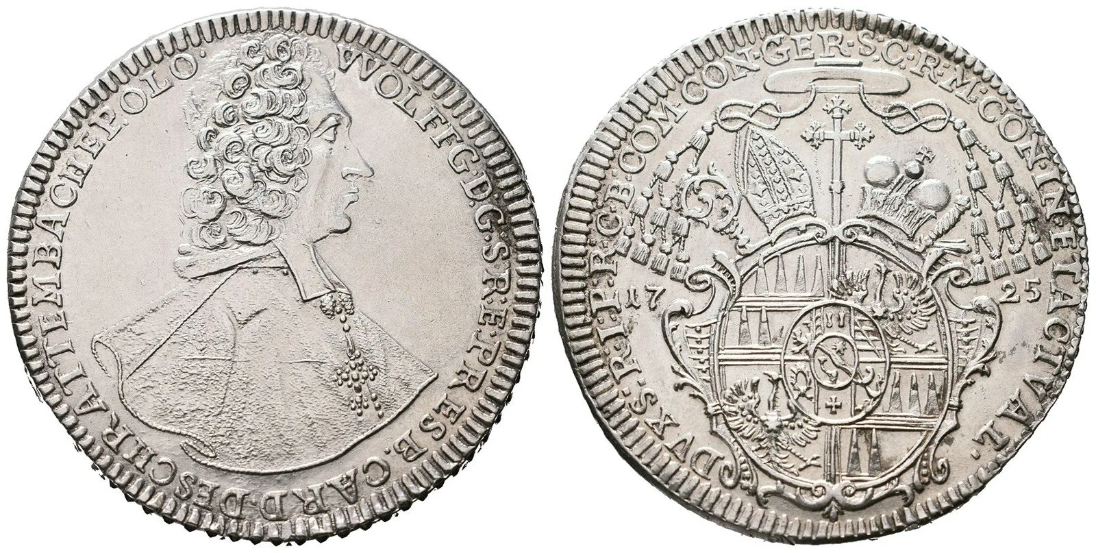 Olomouc - biskupství, Wolfgang von Schrattenbach, 1711 - 1738 — 1