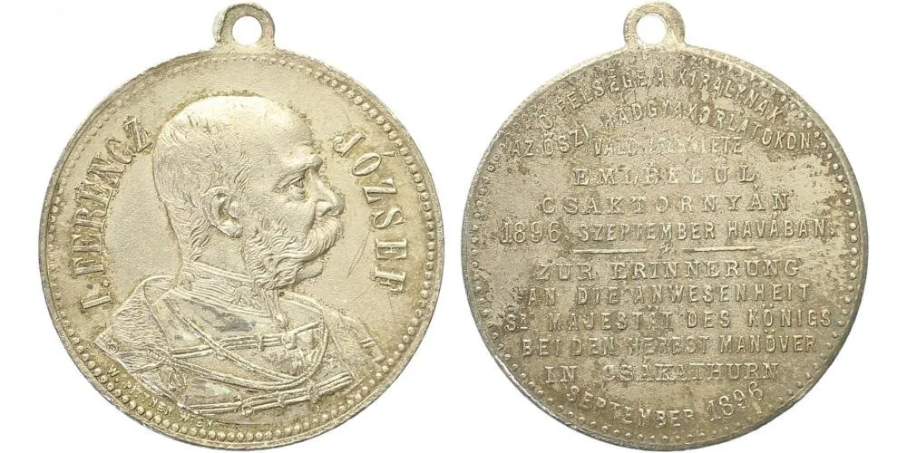 František Josef I., medaile vojenských manévrů — 1
