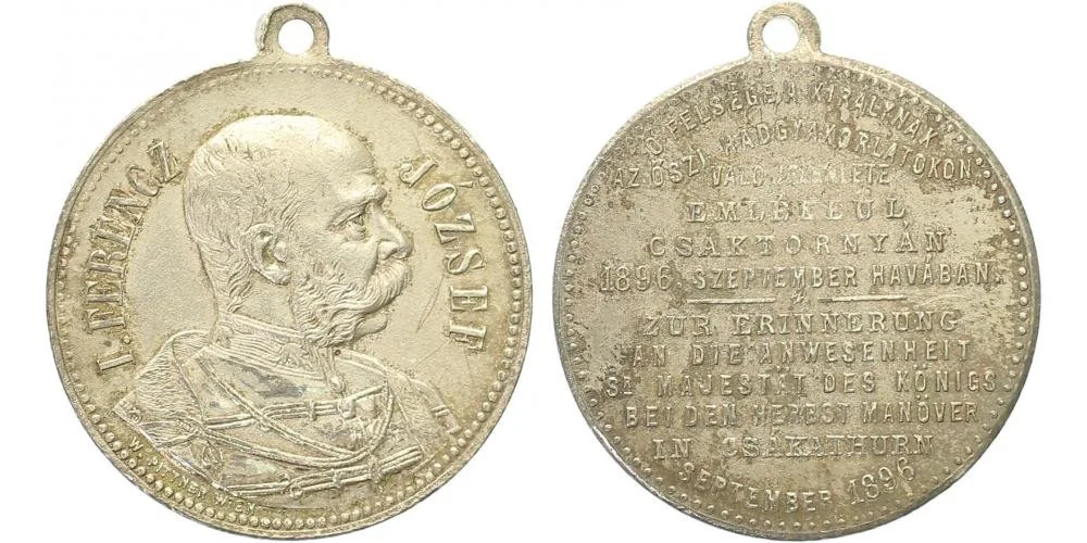 František Josef I., medaile vojenských manévrů — 1