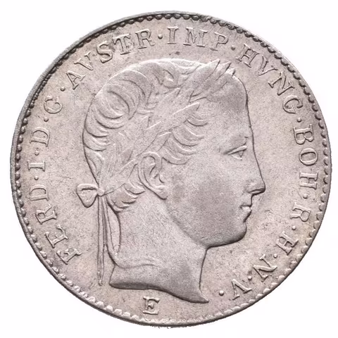 3 Krejcar 1843 E, Karlsburg, Husz.2090, velmi pěkná zachovalost,