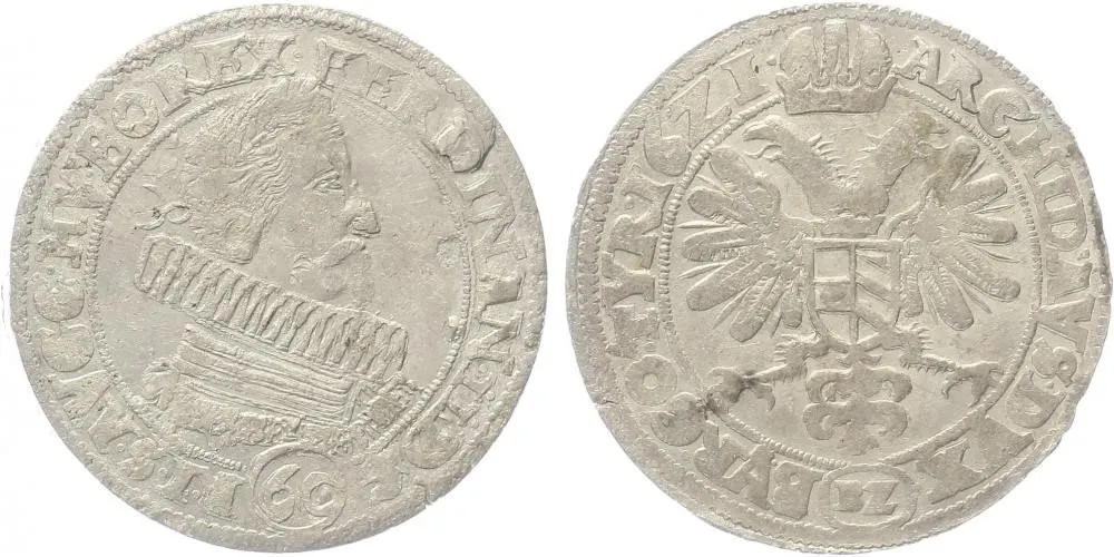 Ferdinand II., 1619 - 1637 (Mince kiprová) — 1