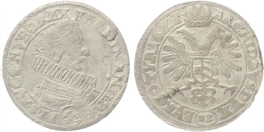 Ferdinand II., 1619 - 1637 (Mince kiprová) — 1