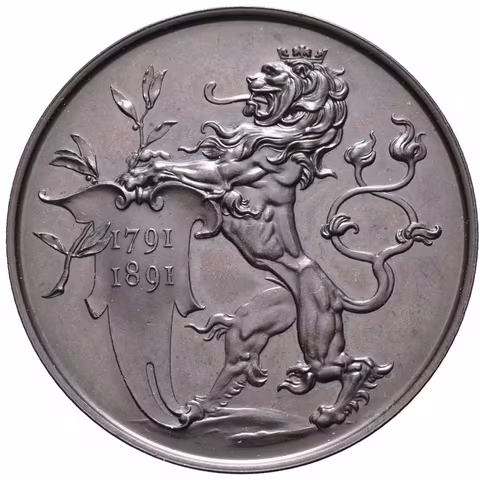 AE Medaile (R. Braun) - Záslužná medaile pro vystavovatele. Český a německý nápis /