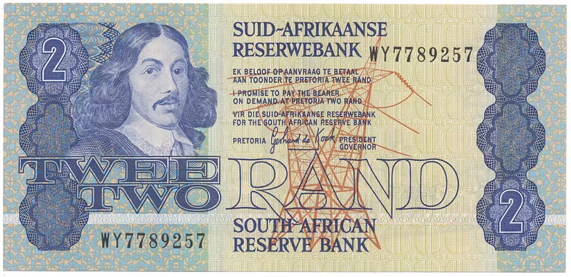 Jihoafrická republika, 2 Rand (1978~1990), P.118d