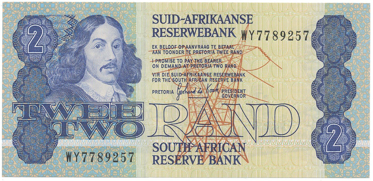 Jihoafrická republika, 2 Rand (1978~1990), P.118d