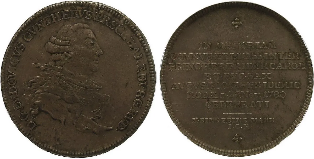 Schwarzburg - Rudolstadt, Ludwig Günther II., 1767 - 1790 — 1