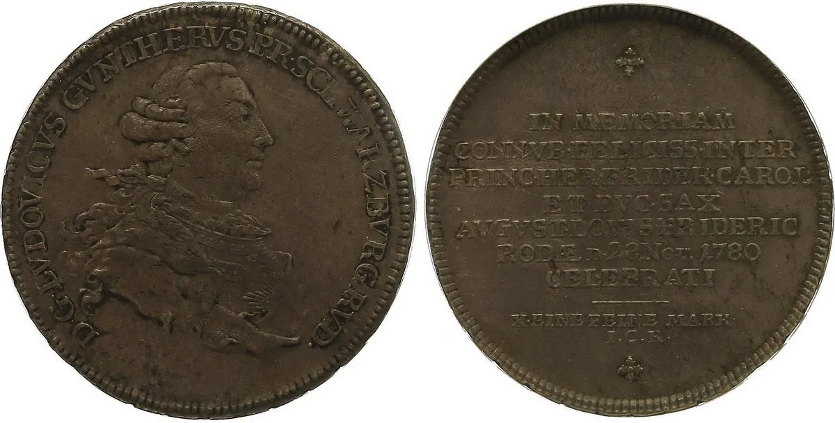 Schwarzburg - Rudolstadt, Ludwig Günther II., 1767 - 1790 — 1
