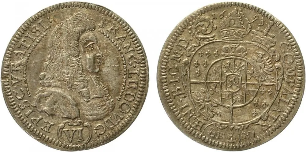 Vratislav - biskupství, Franz Ludwig, 1683 - 1732 — 1
