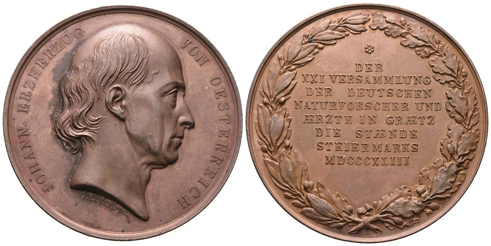 Arcivévoda Johann, 1782 - 1859, kancléř 1848 - 1849 — 1
