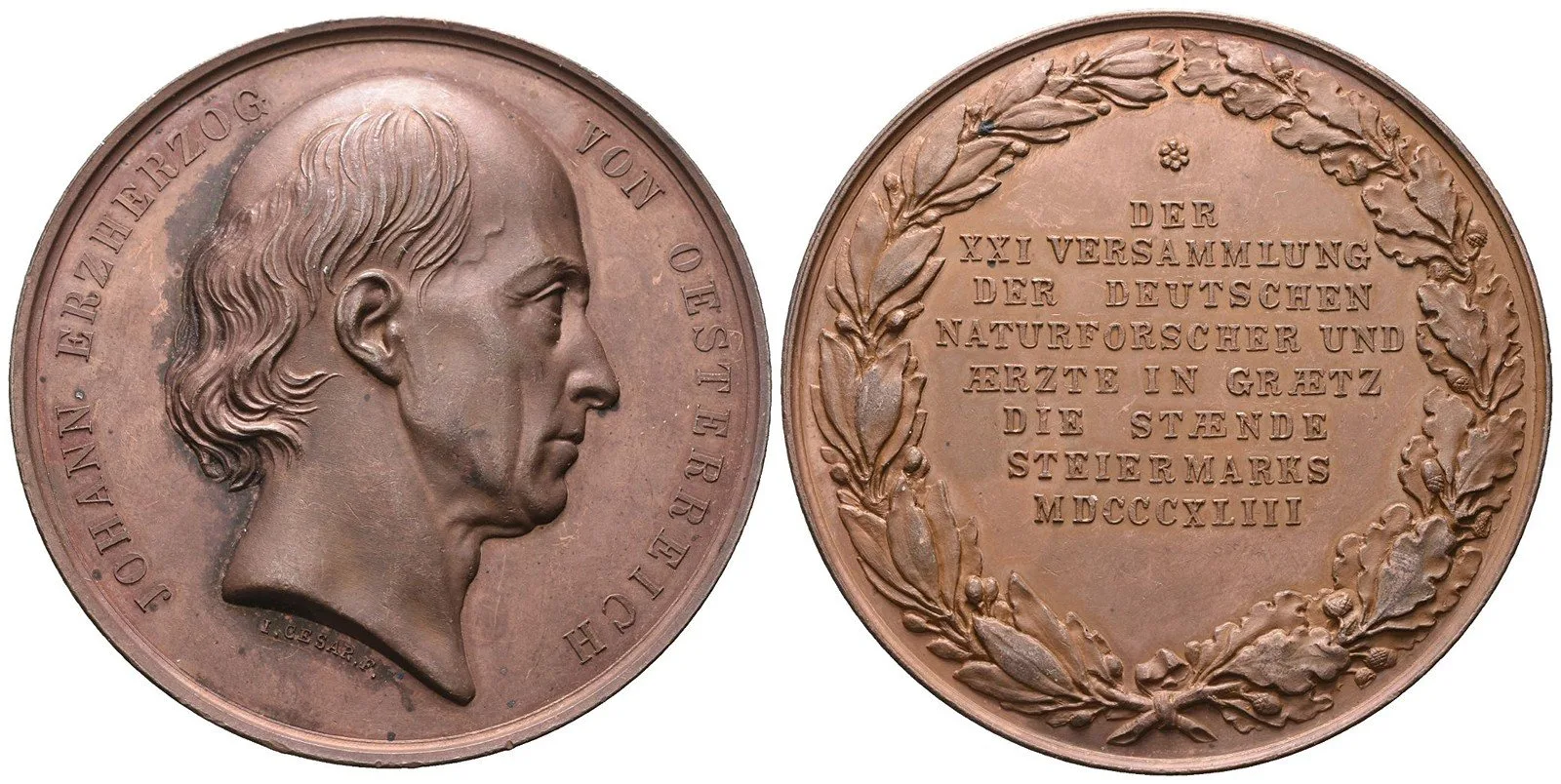 Arcivévoda Johann, 1782 - 1859, kancléř 1848 - 1849 — 1