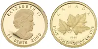Kanada, 50 Cents 2009 - Maple Leaf