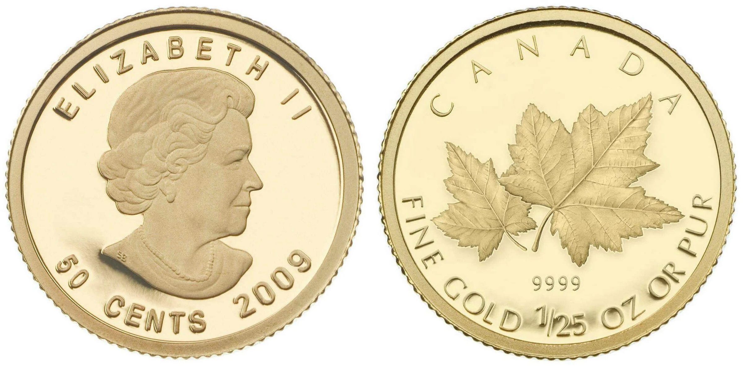 Kanada, 50 Cents 2009 - Maple Leaf