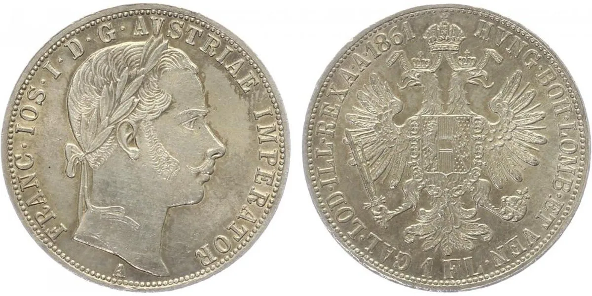 Rakouská a spolková měna, 1857 - 1892 — 1