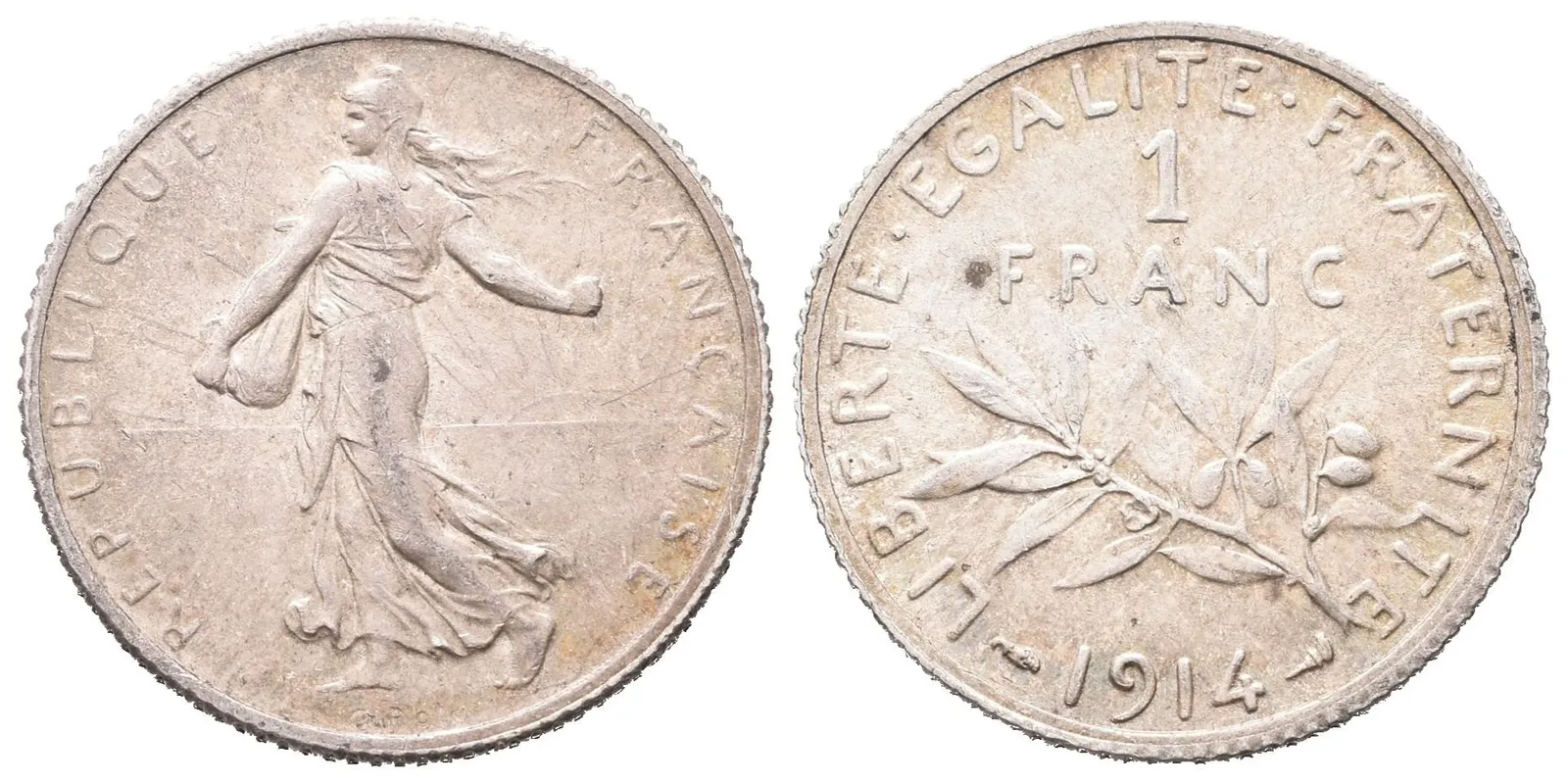 Francie, 1 Frank 1914
