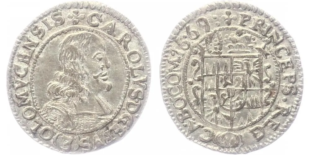 Olomouc - biskupství, Karel II. Liechtenstein, 1664 - 1695 — 1