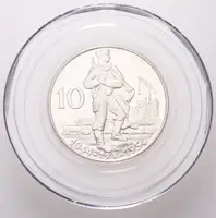 10 Kčs 1954 - 10. výročí SNP - fotografie 5