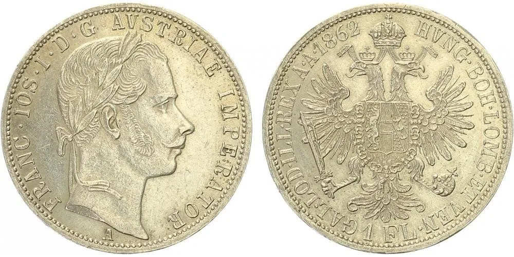 Rakouská a spolková měna, 1857 - 1892 — 1