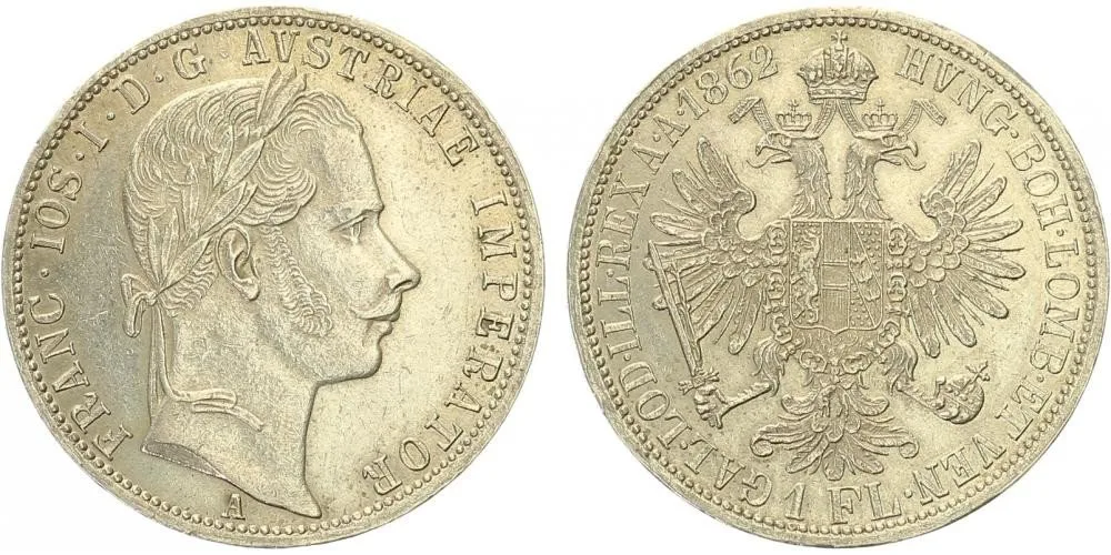 Rakouská a spolková měna, 1857 - 1892 — 1