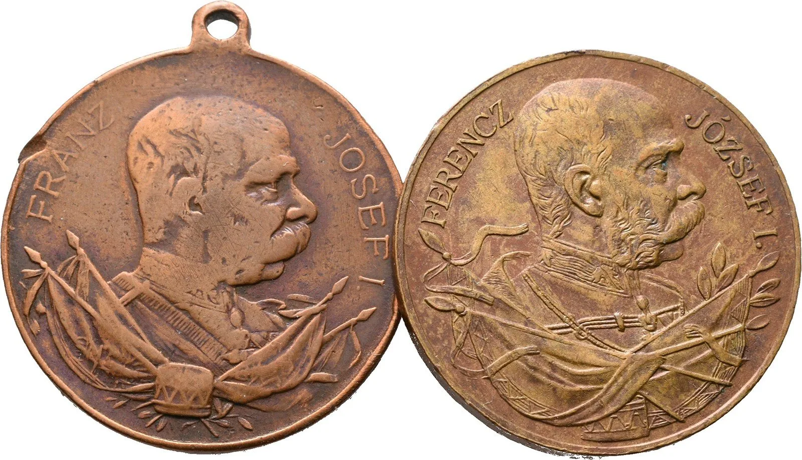 František Josef I., medaile vojenských manévrů — 1