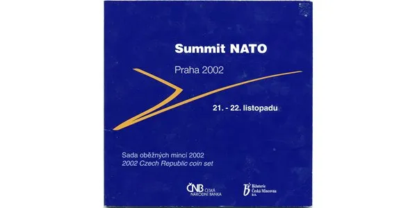 Ročníková sada mincí 2002 - Summit NATO