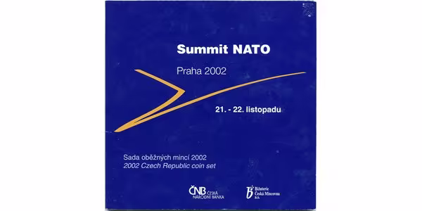 Ročníková sada mincí 2002 - Summit NATO