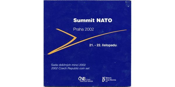 Ročníková sada mincí 2002 - Summit NATO