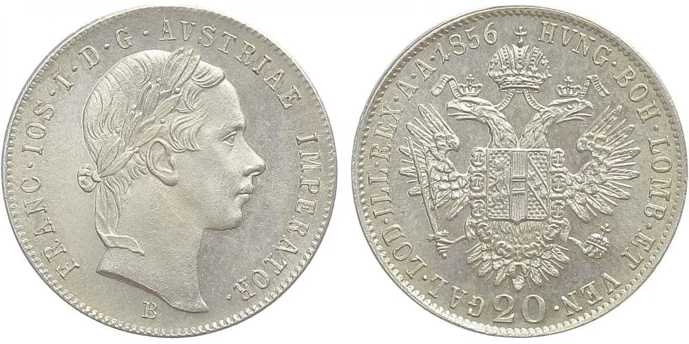 Konvenční měna, 1848 - 1857 — 1