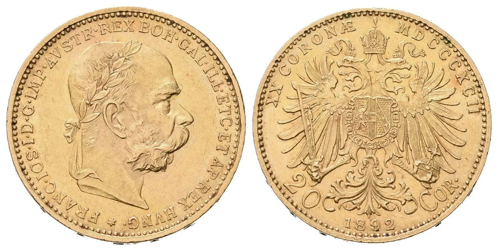 20 Koruna 1892