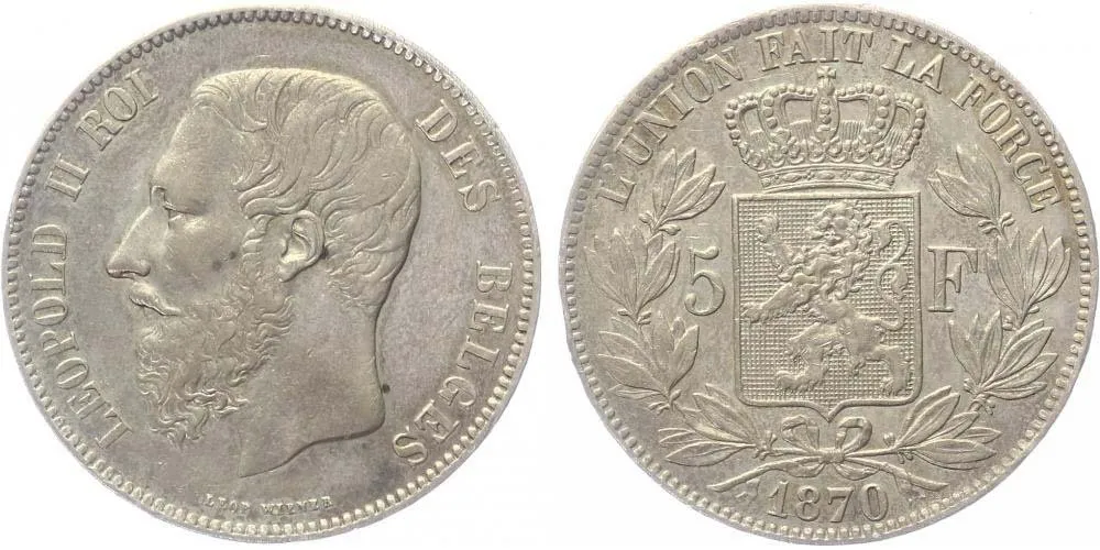 Belgie, Leopold II., 1865 - 1909 — 1