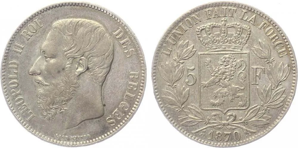 Belgie, Leopold II., 1865 - 1909 — 1