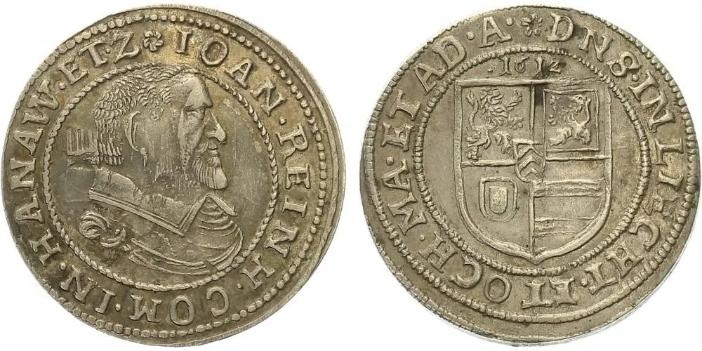 Hanau - Lichtenberg, Johann Reinhard, 1599 - 1625 — 1