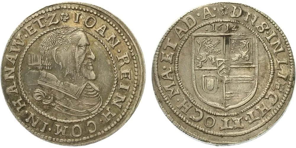Hanau - Lichtenberg, Johann Reinhard, 1599 - 1625 — 1