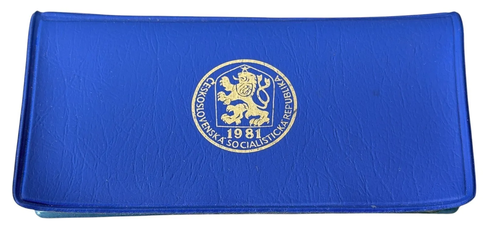 Sada oběžných mincí 1981, modrý obal, nep. patina_7 ks — 1