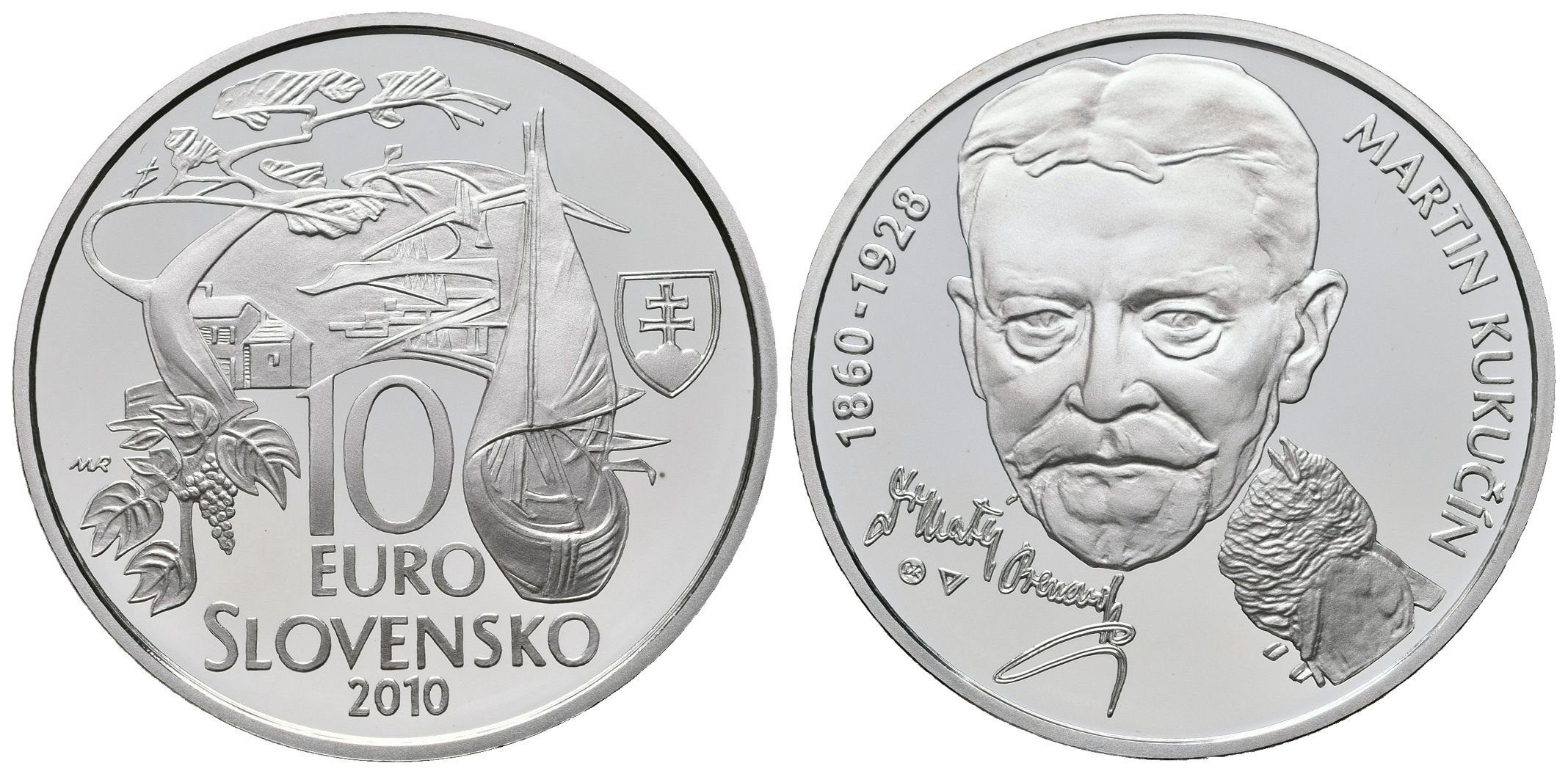 10 Euro 2010 - Martin Kukučín, PROOF kvalita