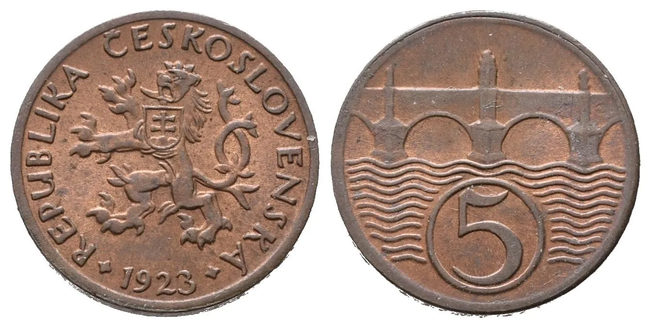 5 Haléř 1923