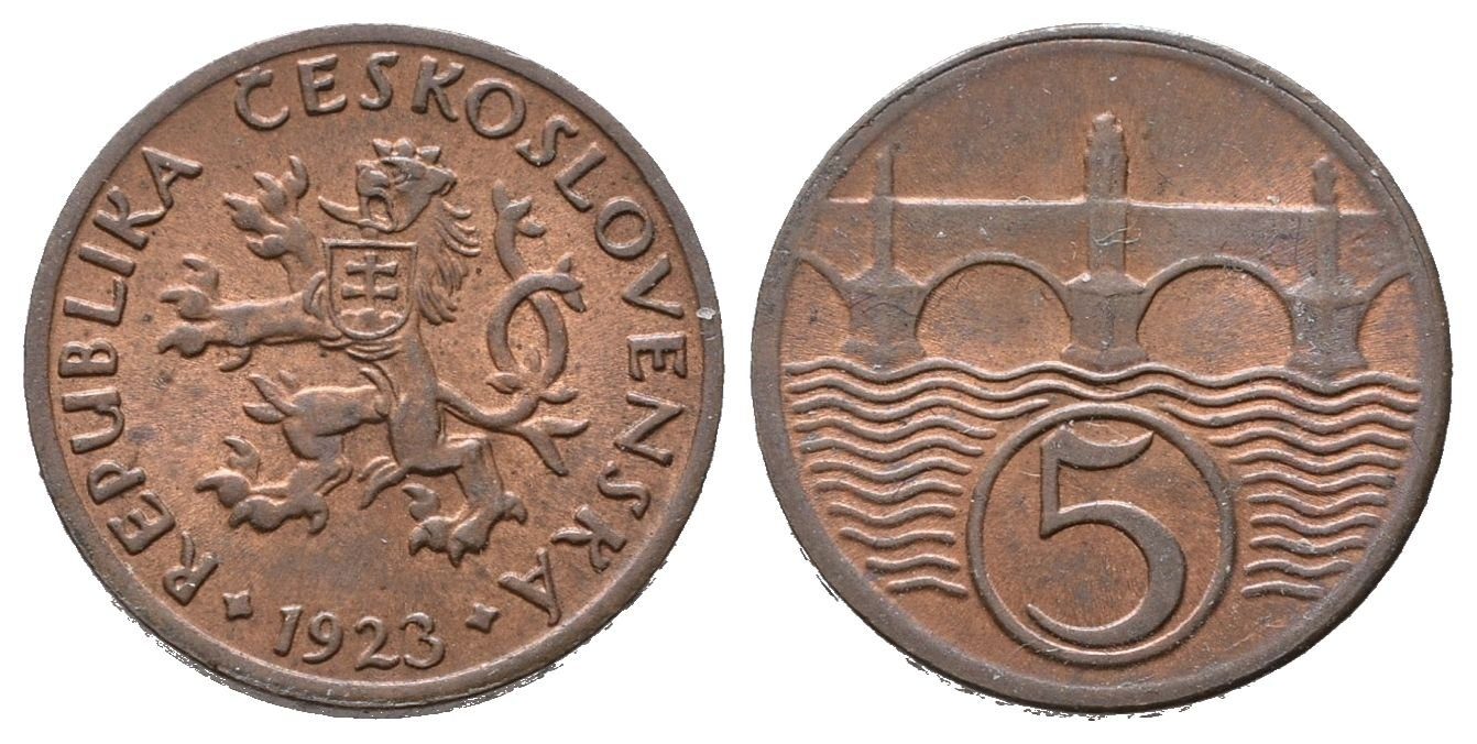 5 Haléř 1923