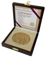 AE medaile 1929/2023 - 150. výročí zahájení dostavby chrámu sv. Víta - fotografie 2