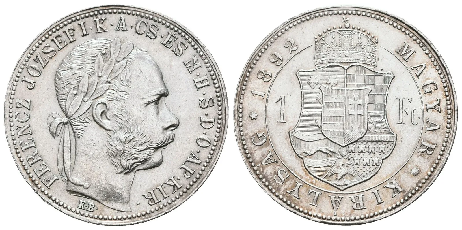 Zlatník 1892 KB, krásná zachovalost, lesk, rysky — 1