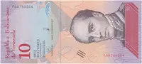 Venezuela, 10 Bolivares 2018, P.103a