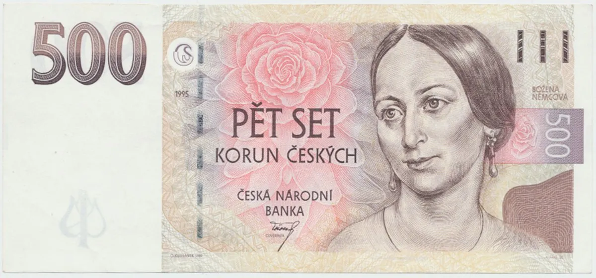 Česká republika, 500 Koruna 1995, série B, Hej.CZ17a