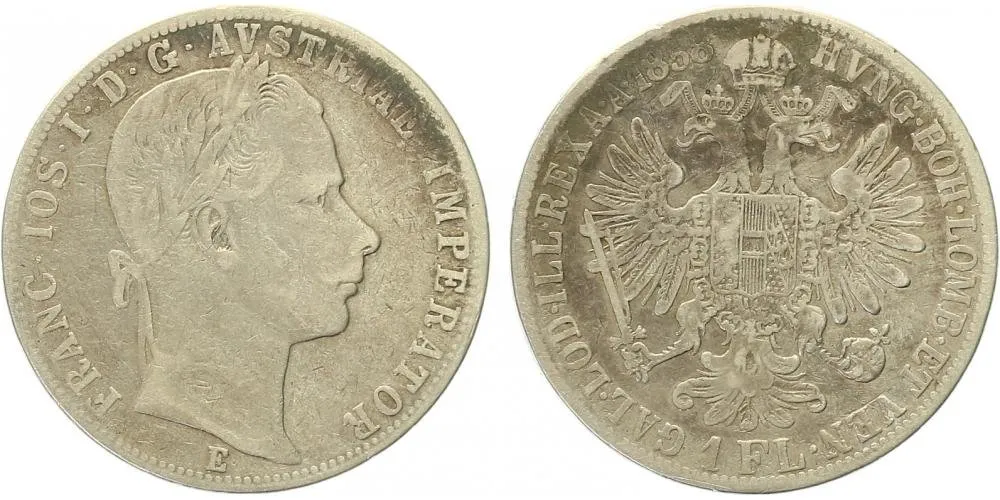Rakouská a spolková měna, 1857 - 1892 — 1