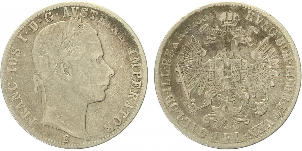Rakouská a spolková měna, 1857 - 1892 — 1