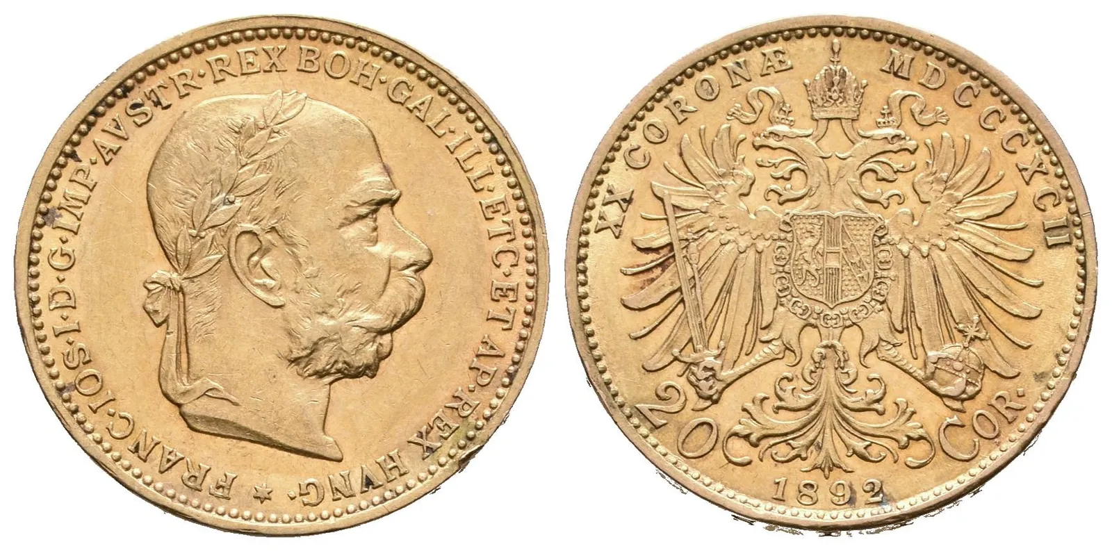 20 Koruna 1892