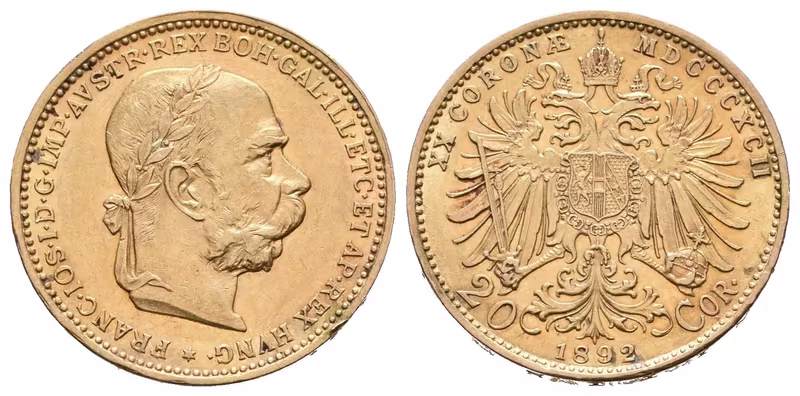 20 Koruna 1892