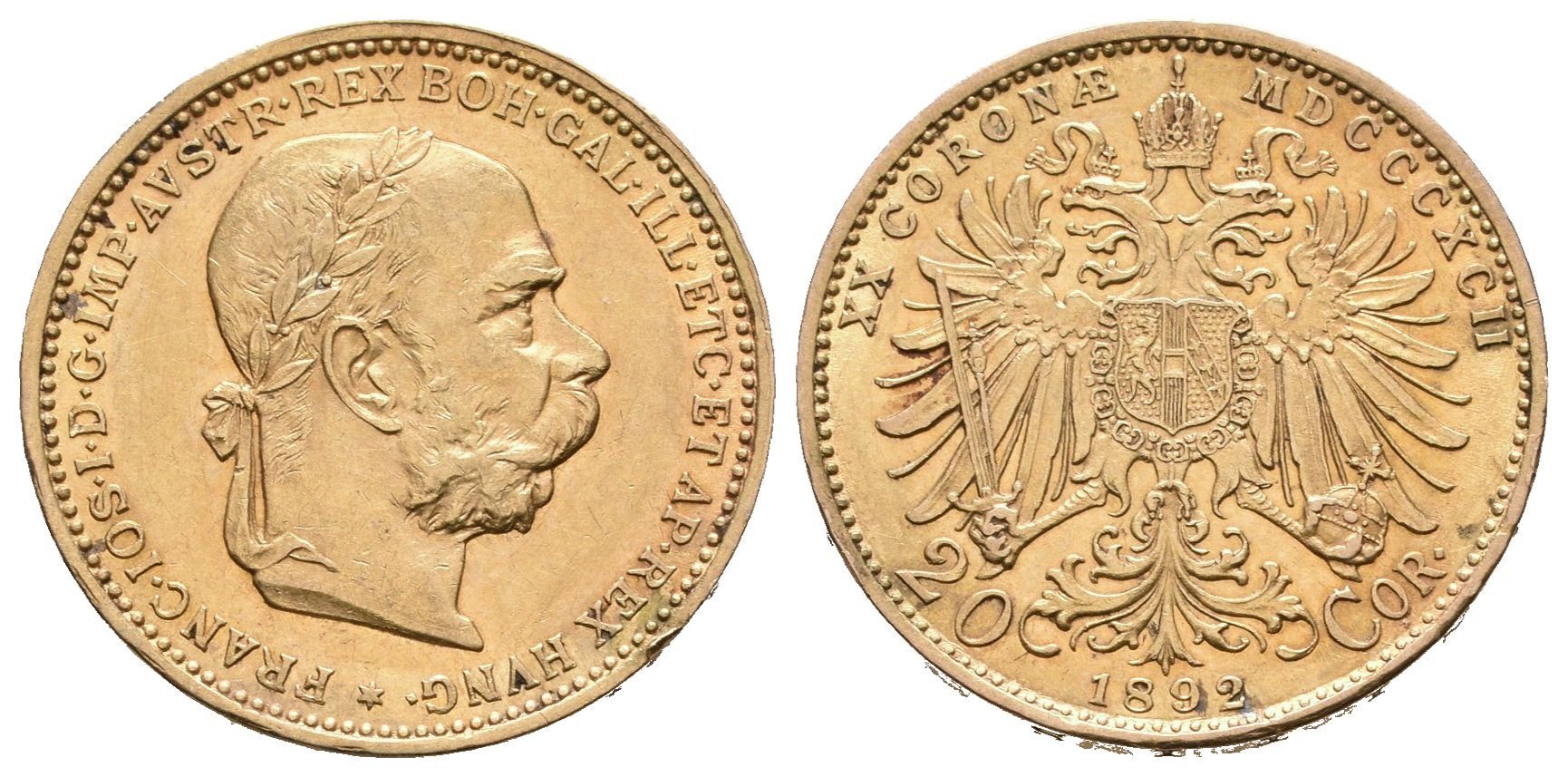 20 Koruna 1892